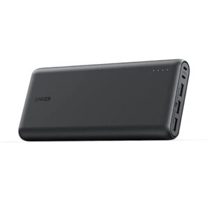 Anker 337 Power Bank (PowerCore 26K) Portable Charger, 26800mAh External Battery with Dual Input Port and Double-Speed Recharging, 3 USB Ports for iPhone, iPad, Samsung, Android and Other Devices